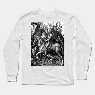 Knight, Death and the Devil - Albrecht Durer Long Sleeve T-Shirt